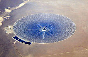 Crescent Dunes solar plant